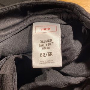 Express columnist barely boot high rise dress pants